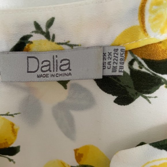 Lemon motif Blouse - Picture 3 of 5